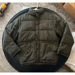 Polo Ralph Lauren down feather puffer jacket, boys size L
